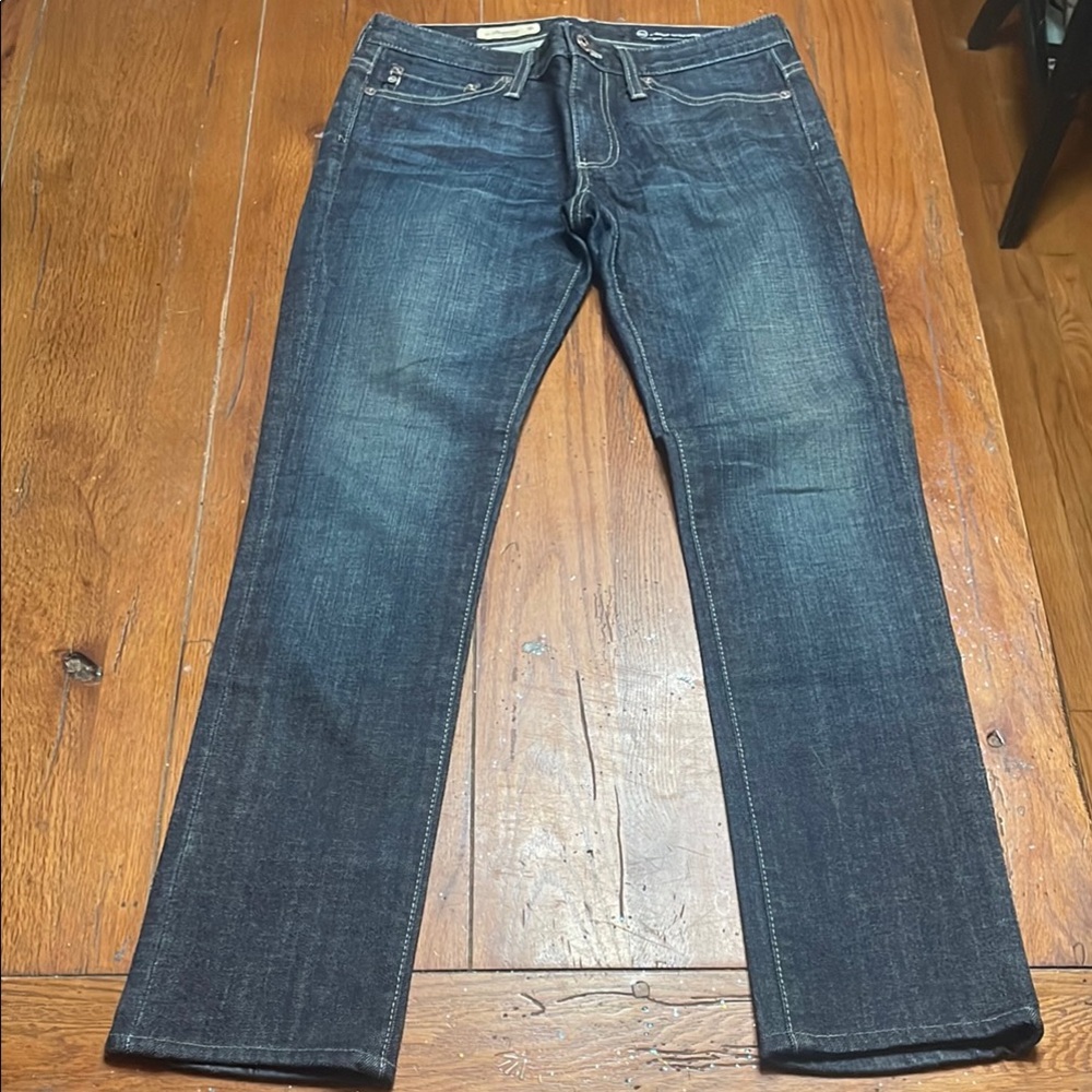 Ag Adriano Goldschmied Blue Straight Jeans Classic Denim size 26